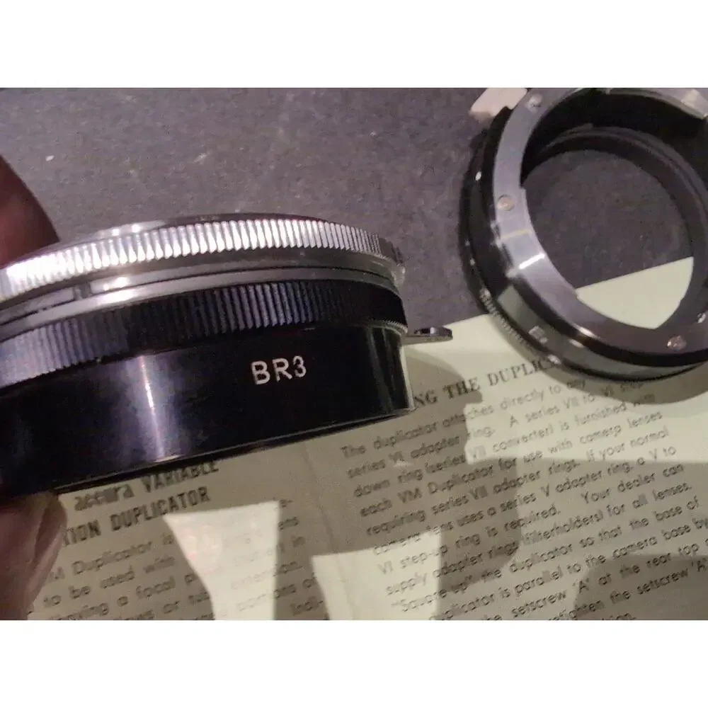 Nikon Bellows Focusing Attachment Model II w/ Box, BR-2 E-2 & BR-3 Macro...